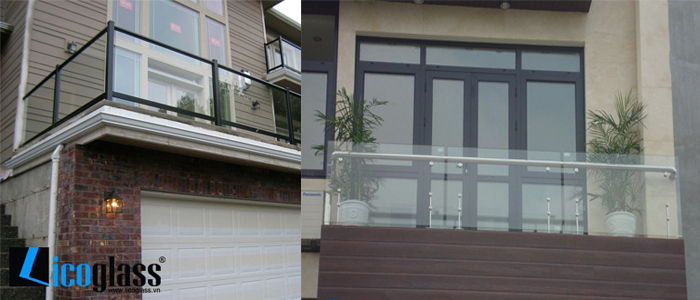  Các mẫu lan can kính cường lực theo mục đích sử dụng