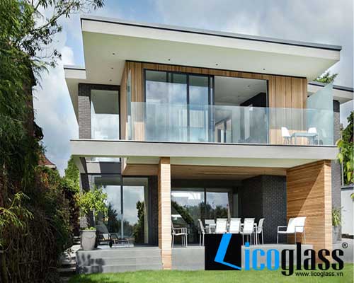  Các mẫu lan can kính cường lực theo mục đích sử dụng